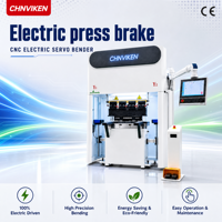 Presse plieuse électrique CNC entièrement automatique pour atelier de fabrication de tôles, équipement de pliage de métaux industriel