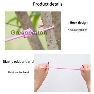 Custom Logo Camping <strong>Clothesline</strong> Portable Clothes Hanging <strong>Rope</strong> with 12 Clips Outdoor <strong>Clothesline</strong> Hanging Multi-functional Lanyard - Product Image 3