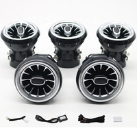 Diffuseurs d'air LED 12 couleurs pour grille d'aération avant de voiture Mercedes-Benz Classe A/CLA/GLA W176 W156 W117