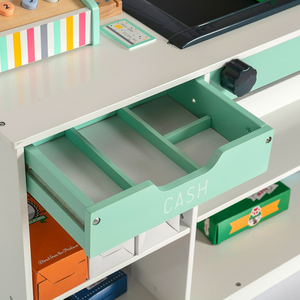 Deluxe supermercato di stallo <span class=keywords><strong>con</strong></span> carrello e registratore di cassa giocattolo Per I Bambini Pretend Gioca Divertente - Product Image 6