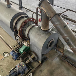 Four rotatif continu <span class=keywords><strong>pour</strong></span> la carbonisation de biomasse (charbon de <span class=keywords><strong>bois</strong></span>, sciure, coques de riz) et machine à briquettes - Product Image 6