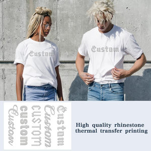 Custom Your Own <strong>Rhinestone</strong> Design Low Minimum Wholesale Hot-fix Flatback Shinning <strong>Rhinestone</strong> <strong>Heat</strong> <strong>Transfers</strong> for Hoodie and Shirt - Product Image 4