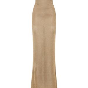 Nouvelle Robe Longue de Soirée Luxe Sexy Dos Nu en Jersey Métallisé, Modèle 2025, pour Femme, en Crochet, Sans Bretelles - Product Image 4