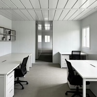 Maison conteneur modulaire préfabriquée isolée personnalisée à 2 chambres pour une résidence permanente