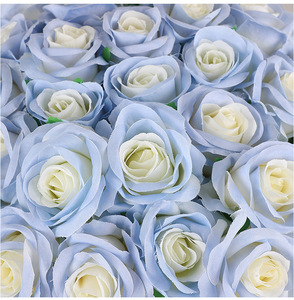 Roses artificielles en velours au toucher réaliste, tige flexible et imperméable, pour mariage, fête, décoration de table à <span class=keywords><strong>la</strong></span> maison, vente en gros - Product Image 3