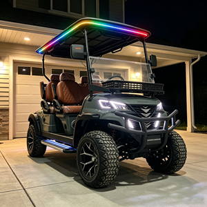 <span class=keywords><strong>Voiture</strong></span> de golf électrique 4 places personnalisée en usine, 72V Lithium, Buggy puissant, Châssis en aluminium durable, Véhicule tout-terrain surélevé - Product Image 4