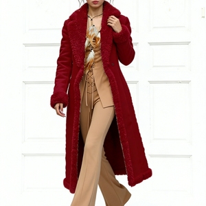 Abrigo de Invierno Grueso para Mujer, Largo, Cálido y a la Moda - Product Image 4
