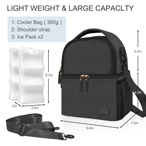 Tas Pompa ASI yang Dapat Dipakai untuk Ibu Bekerja Cocok untuk Kebanyakan Pompa ASI Tas Perawatan Bayi Ibu Tas Mini Pompa ASI Tas Ibu - Product Image 5