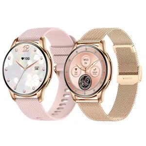 2023 mode Y11 montre intelligente dames luxe 1.32 "écran AMOLED BT appel Sport 300mAh montre intelligente pour les femmes