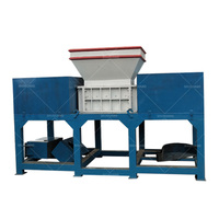 Broyeur à deux arbres, broyeur à double arbre pour ferraille, fils, pneus de voitures, métaux, broyeur de plastique, prix de la machine
