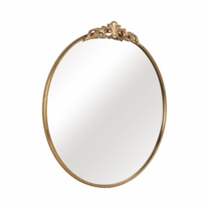 Specchio da Trucco Rotondo con Cornice, da Parete, per Camera da Letto, Bagno, Dormitorio, Corridoio - Product Image 2