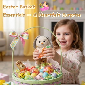 Mini lapin en peluche au crochet pour le soutien émotionnel, un cadeau de remise de diplôme pour la meilleure amie de votre fille - Product Image 6