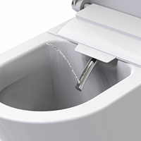 Ensemble de toilettes intelligentes pour salle de bains de luxe avancées Toilette intelligente télécommandée avec bidet intégré