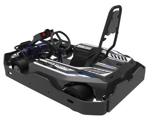 Cammus <span class=keywords><strong>2022</strong></span> Sports Version Kart 70 Kmh con APP Control remoto Volante ajustable y pedales Go Kart eléctrico - Product Image 1