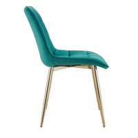 Chaises royales antiques en velours, jambes dorées, mobilier de cuisine, de restaurant, en vente