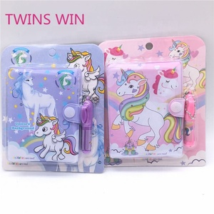 Popular Design Comfortable to Use Cute Unicorn <strong>Mini</strong> <strong>Notebook</strong> Beautiful Appearance Portable <strong>Notebook</strong> with Pen - Product Image 2