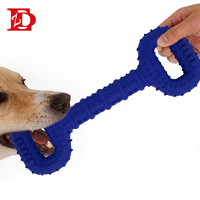 Jouet à mâcher interactif en caoutchouc écologique sans BPA Zhierde, sans bords tranchants, pour le nettoyage des dents, toutes tailles, pour chiens, logo personnalisé