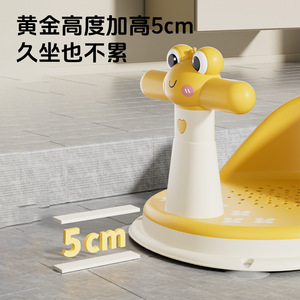 Siège de bain pour bébé Long Chi, taille fixe, en plastique, pour nourrissons et jeunes enfants, utilisation en salle de bain - Product Image 4