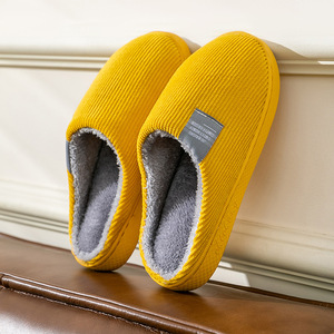 2026 nuovo KJ all'ingrosso diapositive di pelliccia su misura per gli uomini le donne pantofole calde scarpe autunno inverno antiscivolo interno pantofole di peluche per la casa - Product Image 2