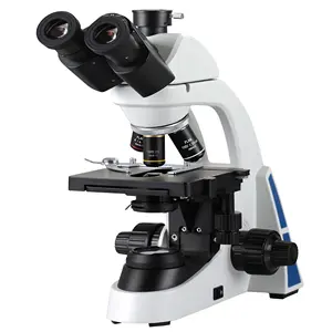 BestScope BS-2027T 40X-1000X Microscope biologique trinoculaire de laboratoire à grossissement