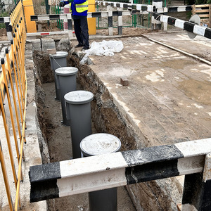 Trafik bariyeri yol park elektrikli geri çekilebilir otomatik asansör çelik direkleri hidrolik otomatik yükselen baba - Product Image 6