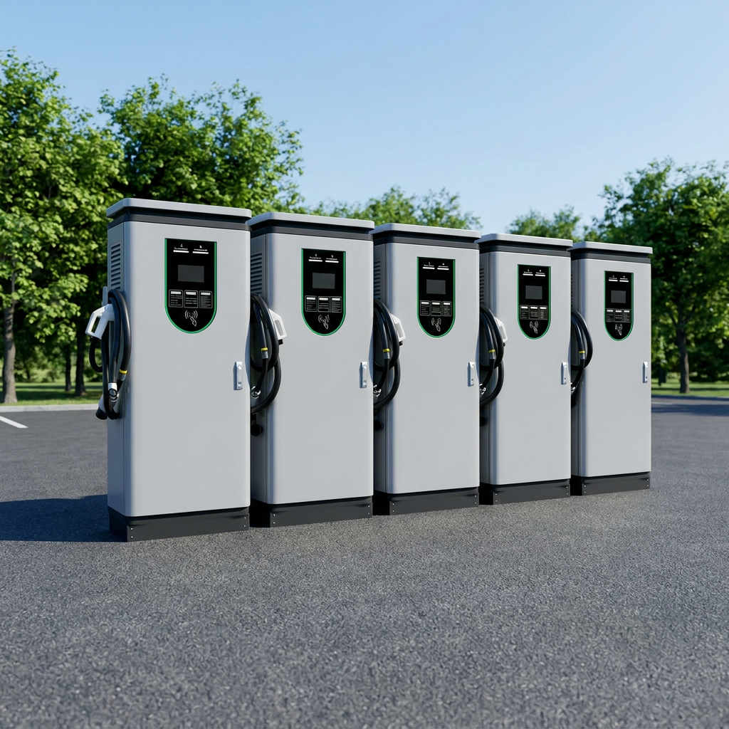 40kw 60kw 120kw 240kw 360KW 480KW Electric Vehicle Charging Station CCS1/CCS2/CHAdeMO/GBT Commercial Electric DC Fast Charger · image 2