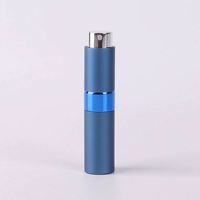 Botol Semprot Mini Aluminium 8ml Berkualitas Tinggi, Botol Parfum Saku Kosong, Pompa Semprot Isi Ulang, Kapasitas Kustom, Layar Matte