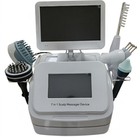 Jyoobest HR-010 7-in-1 Kopfhautpflege-Gerät für den Heimgebrauch Kopfmassage-Analysegerät Sauerstoff-Jet Tiefenpenetration Anti-Haarausfall-Gerät
