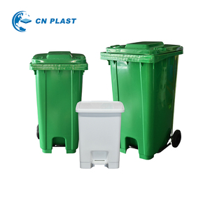 Conteneur à déchets écologique en plastique robuste à pédale, taille et couleur personnalisées, directement de l'usine, pour les collectivités municipales, OEM ODM - Product Image 5