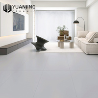 Carreaux de sol intérieurs en céramique de porcelaine à lumière douce, modernes et populaires, pour salon, chambre, villa, hôtel, couleur unie