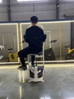 Machine de rotation du torse en acier pour exercices de taille, hanches et dos, entraîneur abdominal axé sur la sécurité, entraînement de force