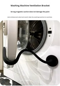 Wholesale <b>Washing</b> Machine Door Holder Silicone Magnetic Ventilation Support Anti-Collision <b>Prop</b> for Most Washers Laundry Tools - Product Image 2