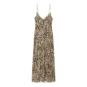 Vestido Midi Sexy <span class=keywords><strong>de</strong></span> Tirantes Finos con Estampado <span class=keywords><strong>de</strong></span> Leopardo para <span class=keywords><strong>Mujer</strong></span>, Ajustado al Cuerpo, para Fiesta, OEM/ODM por Fábrica <span class=keywords><strong>de</strong></span> <span class=keywords><strong>Ropa</strong></span> China - Product Image 2