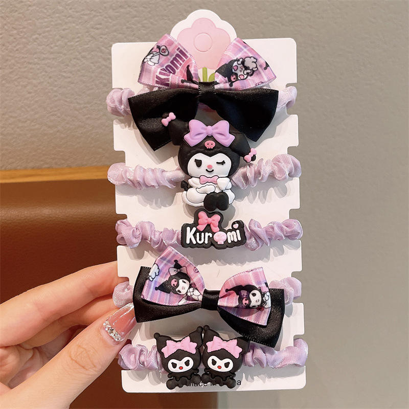 ชุดการ์ด Kuromi สีดำ01