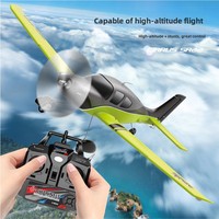 Avion RC à aile fixe EPP, modèle réduit SR22 4 canaux sans balais avec lumières LED