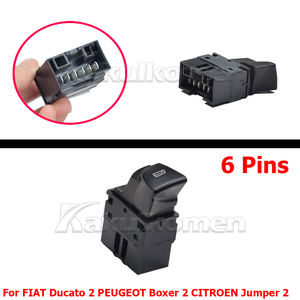 菲亚特杜卡托2标致拳击手2雪铁龙跳线2电动车窗升降器主控制乘客开关735315619流行内饰 - Product Image 6