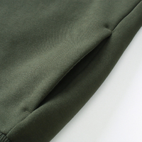 Sweat-shirt à capuche en molleton 430G couleur personnalisée pour homme, collection automne-hiver, basique, uni, coupe ample, en coton épais et lourd, directement de l'usine, OEM