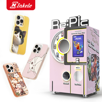 Distributeur automatique de coques de téléphone personnalisées OEM ODM avec paiement par pièces, jetons et code QR
