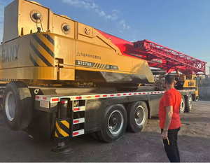 25 tonnes utilisées Sany STC250 camion grue seconde main hydraulique grue mobile moteur boîte de vitesses moteur pompe portant 2020 modèle 45M levage - Product Image 5