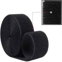 Fil de câble Longueur de coupe libre Cordons Gestion Bande Réglable Réutilisable Même Côté Adhésif Crochet et Boucle Attache Sangles d'attache de câble