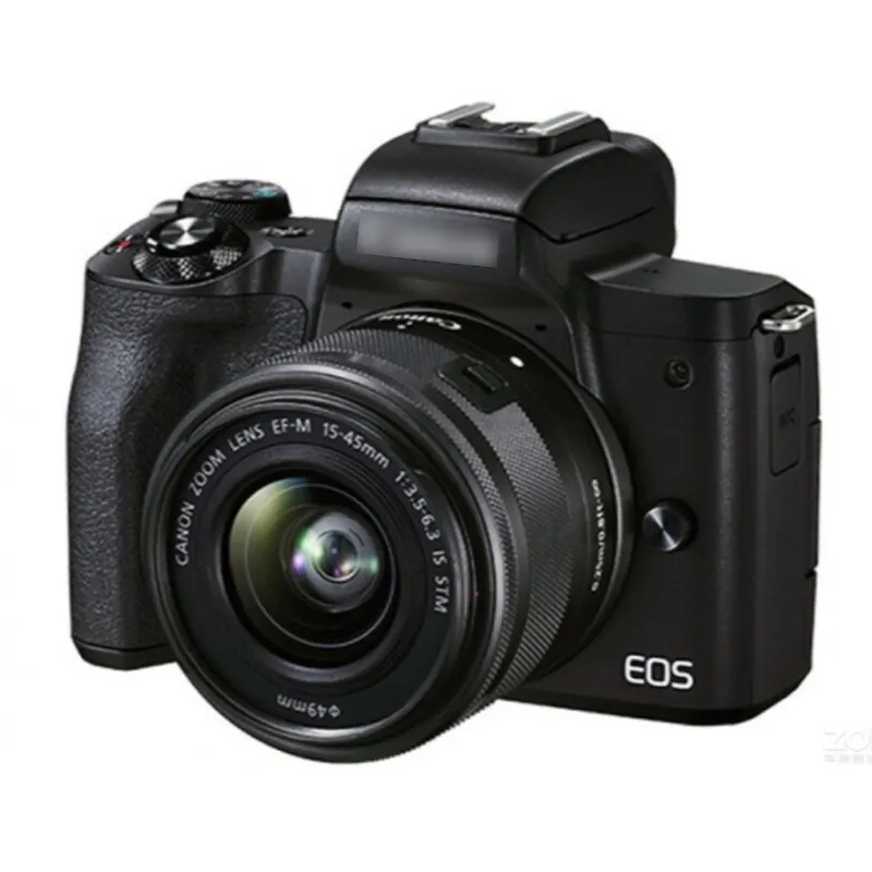 M50 II kamera mikro profesional 4K HD dengan lensa 15-45 berkualitas tinggi dan harga murah baterai pengisi daya