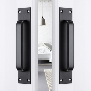 Poignée de porte en alliage de zinc sans perçage, auto-adhésive, à montage en surface, pour fenêtre coulissante et tiroir - Product Image 2
