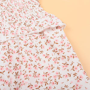 Floral Print Parent-child Dress Holiday Beach Casual Loose <strong>Matching</strong> <strong>Outfit</strong> for Mother <strong>and</strong> <strong>Daughter</strong> - Product Image 6