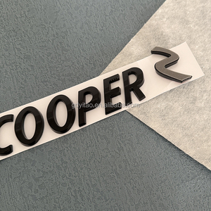 Autocollants <span class=keywords><strong>de</strong></span> carrosserie pour <span class=keywords><strong>Mini</strong></span> <span class=keywords><strong>Cooper</strong></span> S, design sportif 3D en ABS, emblèmes <span class=keywords><strong>de</strong></span> coffre arrière, badges, autocollants pour BMW <span class=keywords><strong>Mini</strong></span>, logo <span class=keywords><strong>de</strong></span> carrosserie - Product Image 5