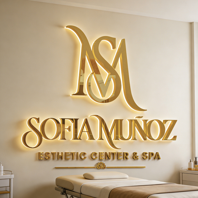 Custom LED Backlit Metal Letters Business Logo Sign Commercial Signage Illuminated Channel Letters Office Reception Lobby Sign