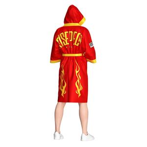 Bata de Boxeo de Lujo Brillante para Hombre, Ligera y de Secado Rápido para el Calentamiento Previa al Combate - Product Image 4