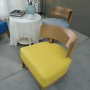 Gran oferta de alta calidad, muebles de interior para el hogar, comedor de madera de cuero, cena, cocina, sillas de restaurante de madera maciza - Product Image 2