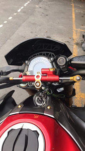 Amortiguador de Dirección Universal para Motocicletas 256 mm, Piezas y Accesorios para <span class=keywords><strong>Yamaha</strong></span> MT-09 FZ-09 Honda PCX <span class=keywords><strong>160</strong></span> Suzuki Kawasaki - Product Image 6