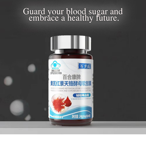 Aanvullende Hypoglycemische Zachte Capsules Van Astragalus, Rhodiola, Chroom En Gist - Product Image 2