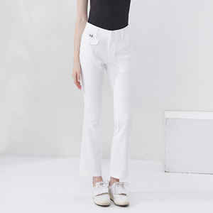 ملابس الجولف للربيع والصيف من البوليستر + Spandex مقاومة للماء سريعة الجفاف سراويل الجولف النسائية عالية الخصر - Product Image 4